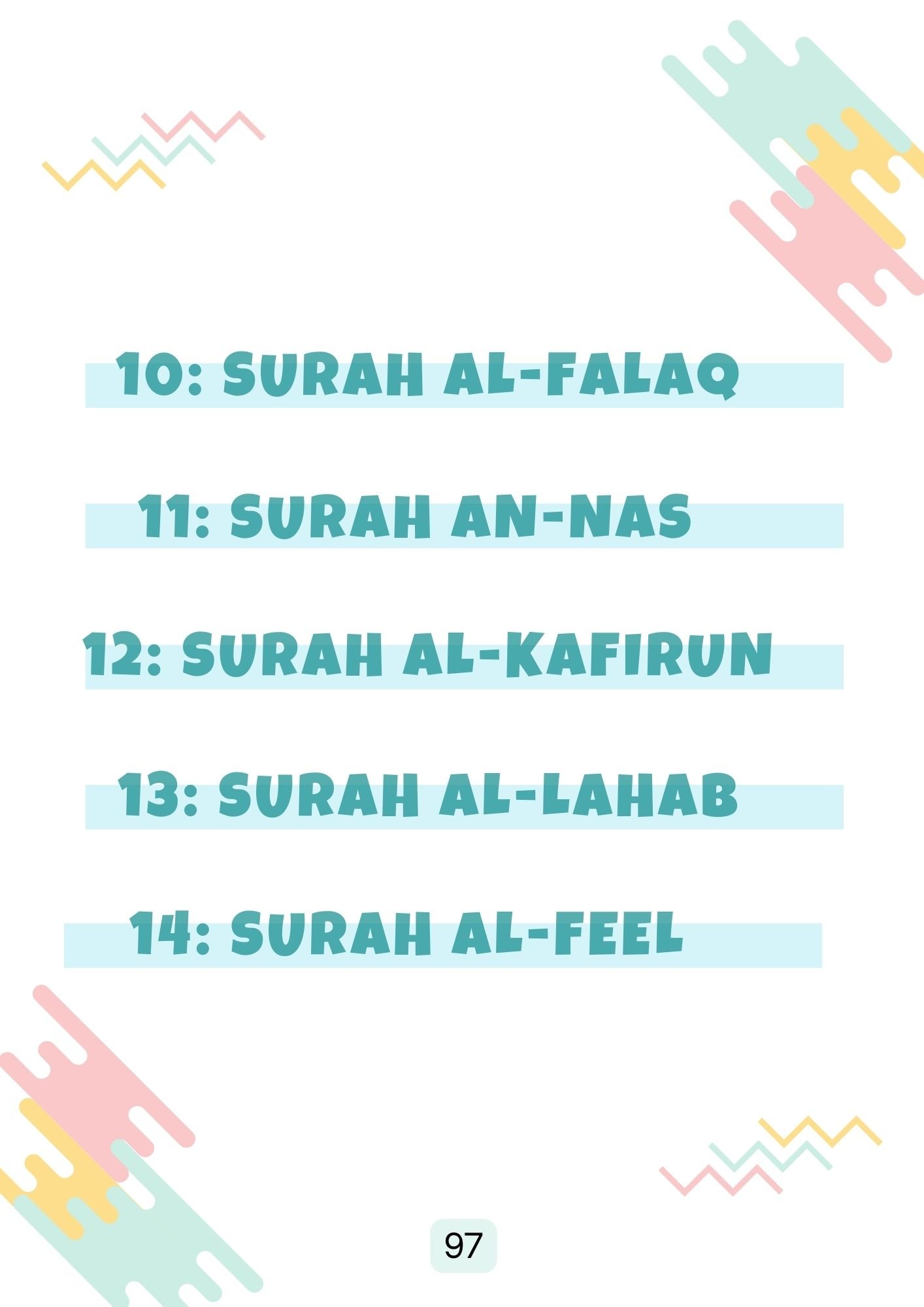 My Quran Journey - Volume 1- Juzz Amma (Workbook) - Image 8