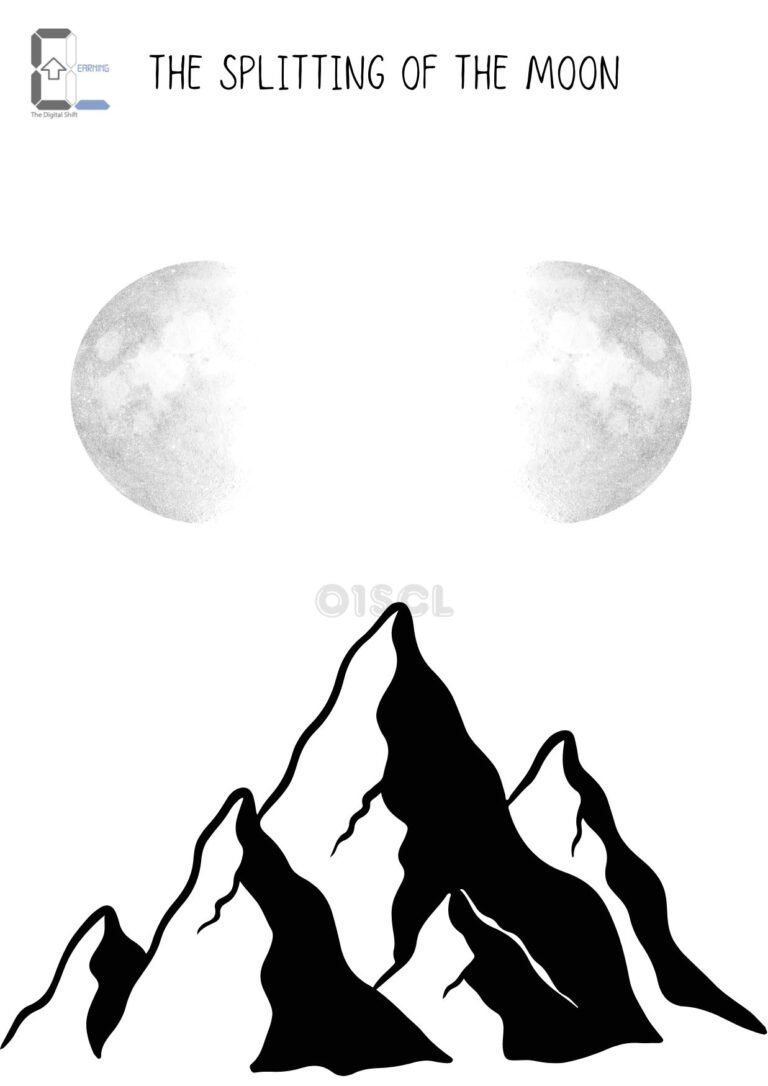 Splitting of the Moon