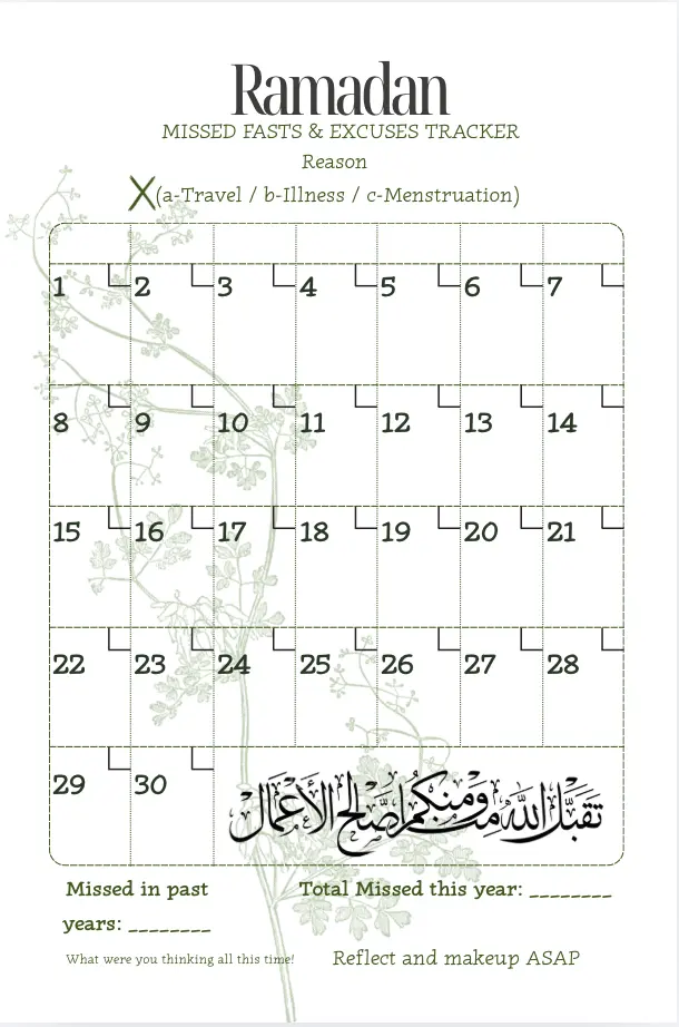 Ramadan Journal Planner - Image 5