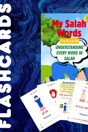 My Salah Words Flashcards Eng